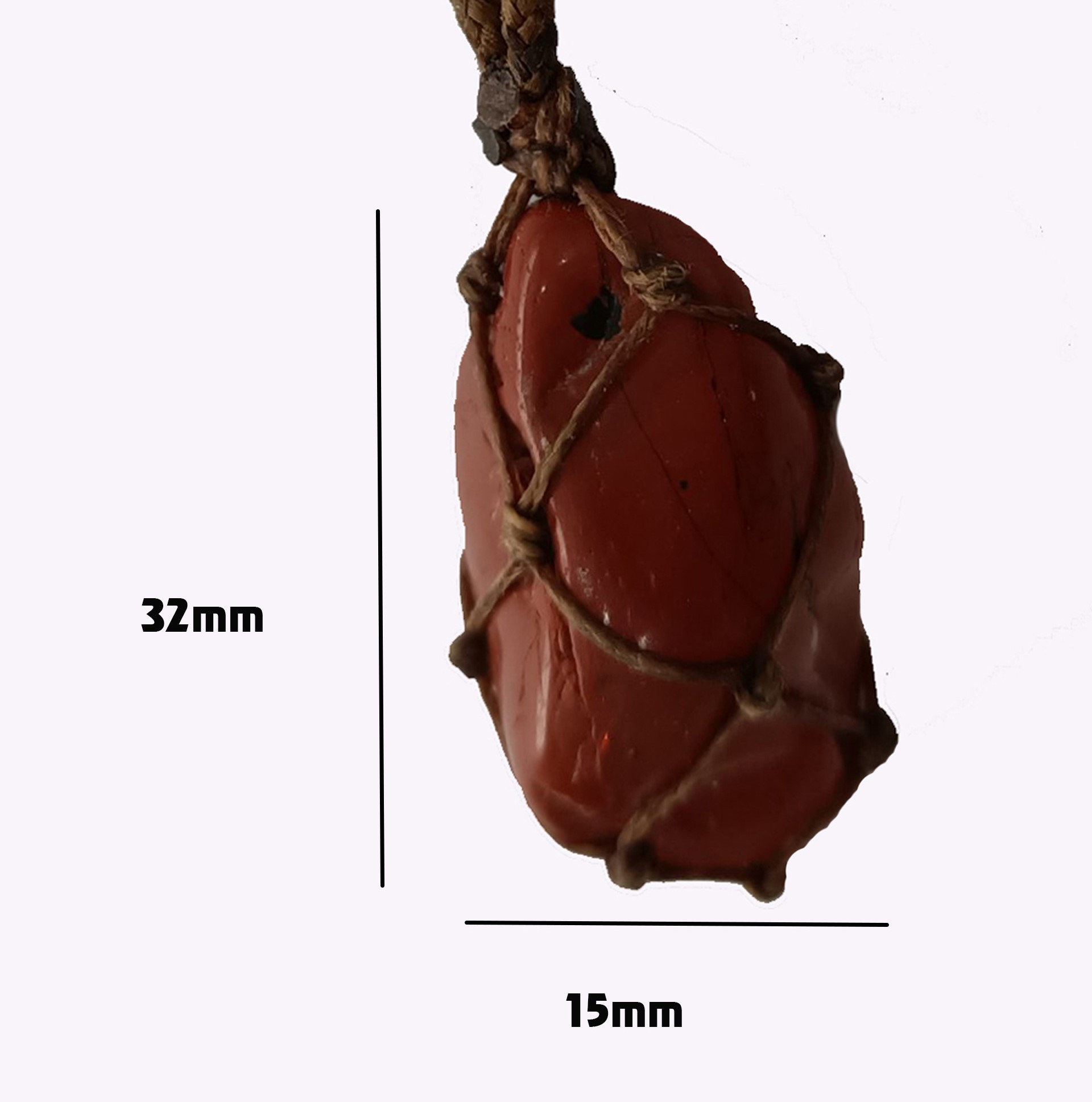 Dây chuyền ngọc bích đỏ